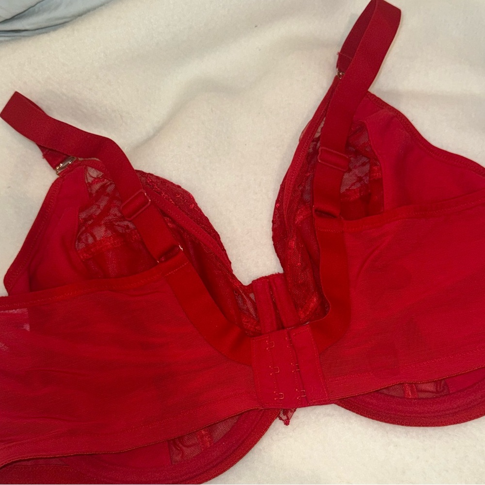 Elomi Priya 42I unlined underwire 3-part cup full figure bra $72 NWOT - Picture 11 of 14